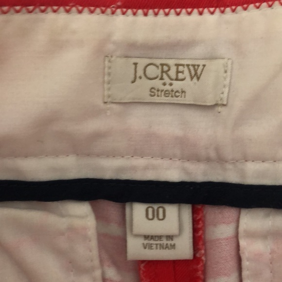 J. Crew red and white shorts - Picture 3 of 4